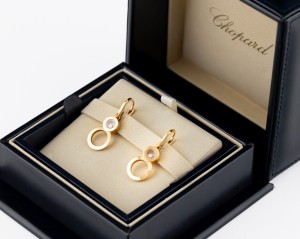 Kolczyki Chopard Happy diamonds 