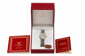 CARTIER 21 MUST DE CARTIER REF.9010 FULL SET 1992