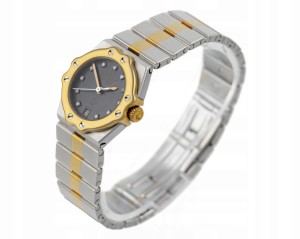 CHOPARD ST. MORITZ GREY DIAMOND DIAL STEEL/YELLOW GOLD 18K REF. 8024