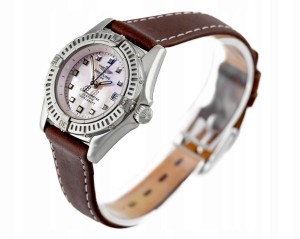 BREITLING CALLISTINO STEEL MOP PERAL DIAL REF. A72345