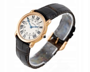 CARTIER RONDE LOUIS CARTIER ROSE GOLD 18K QUARTZ REF. W6800151 (2886)