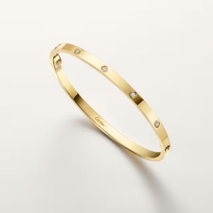 CARTIER LOVE SMALL MODEL 10 DIAMONDS ROZMIAR 16