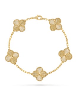 BRANSOLETKA VAN CLEEF&ARPELS VINTAGE ALHAMBRA GOLD